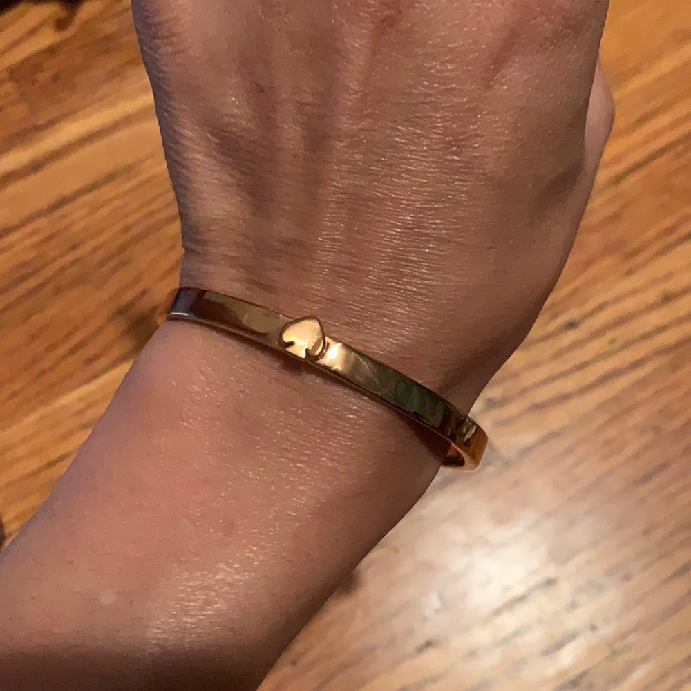 Kate Spade bangle bracelet rose gold